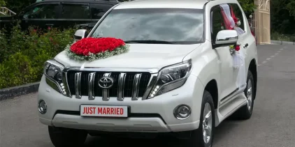 Pre Wedding Car Decorations in Trivandrum